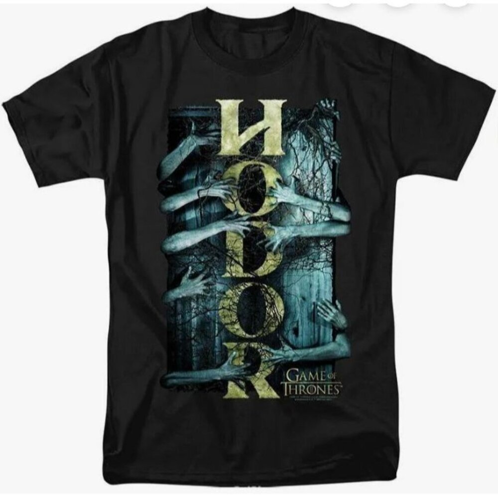 GAME OF THRONES HODOR Licensed Adult Men's Graphic Tee Shirt Size SM